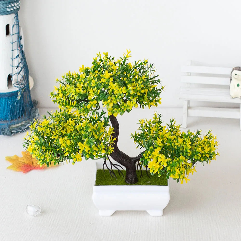 Mini Faux Bonsai in Pot