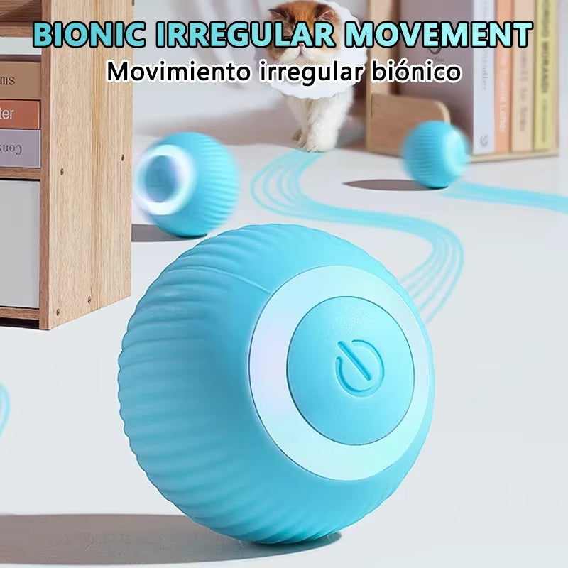 Self-Rolling Interactive Cat Ball