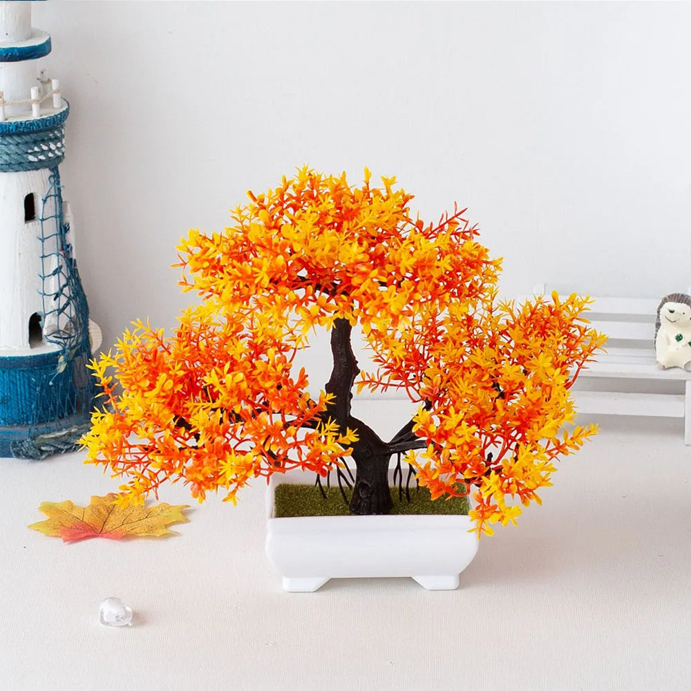 Mini Faux Bonsai in Pot