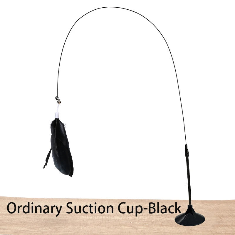 Hands-Free Bird Wand Cat Toy