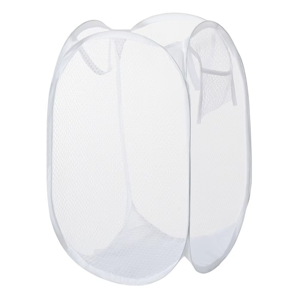 Laundry Basket Cotton Linen Foldable Laundry Hamper Waterproof Organizer Bucket Clothes Toys Large Capacity Home Storage Basket