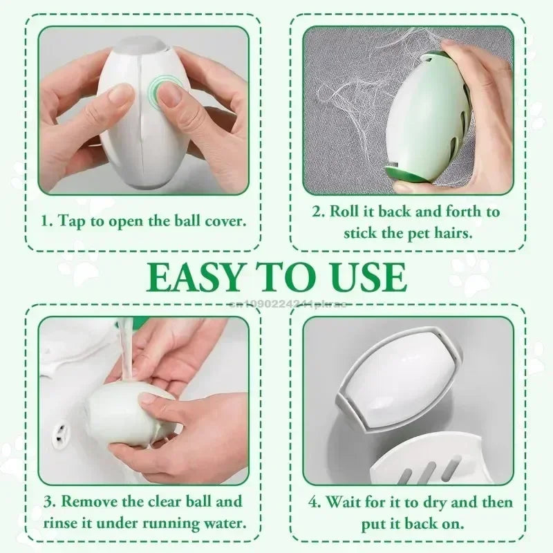 Reusable Pet Hair Remover Roller