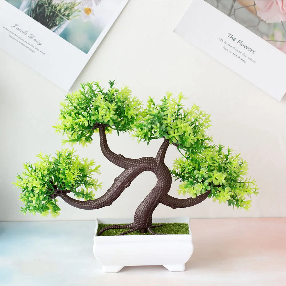 Mini Faux Bonsai in Pot