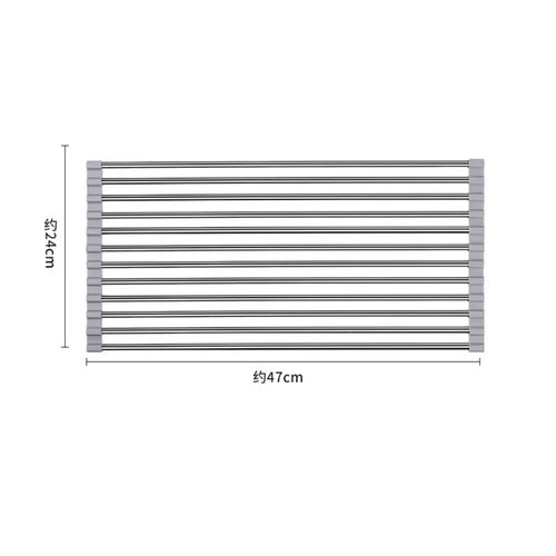 Roll-Up Over-Sink Drying Rack