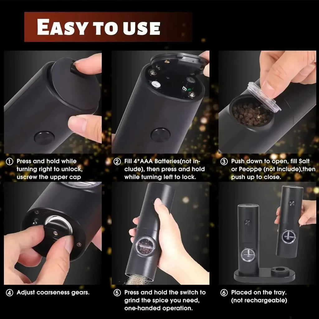 Electric Salt & Pepper Grinder