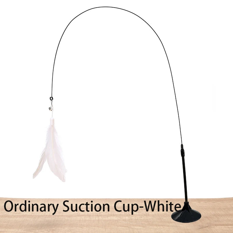 Hands-Free Bird Wand Cat Toy