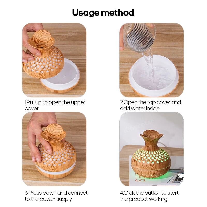 Wood Grain Aroma Diffuser