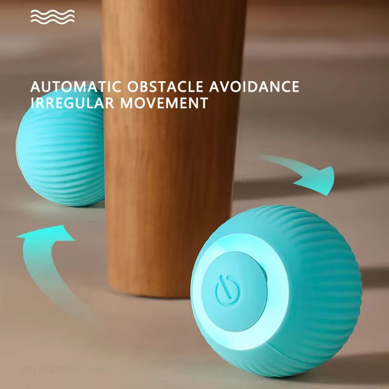 Self-Rolling Interactive Cat Ball