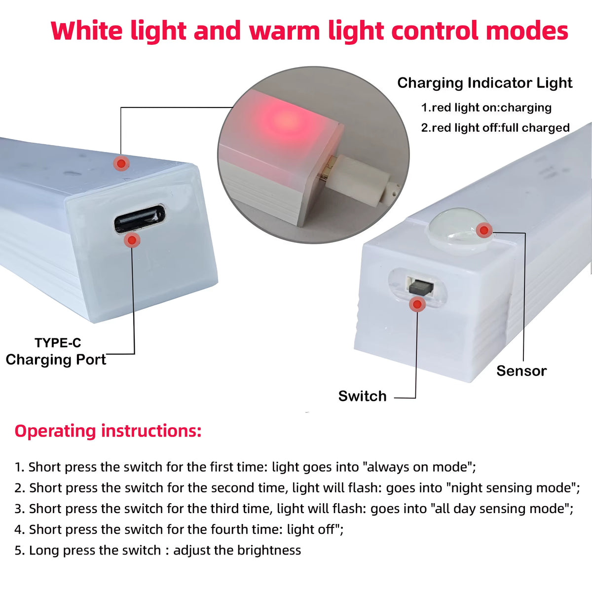 Motion-Sensor Night Light