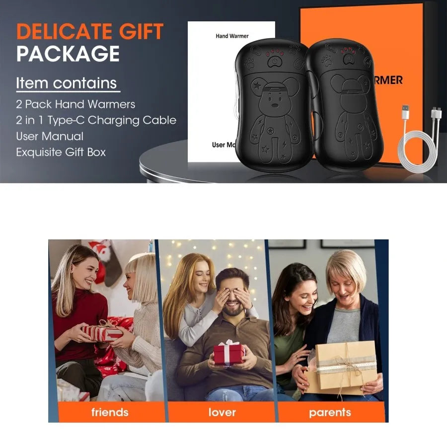 Rechargeable hand warmers