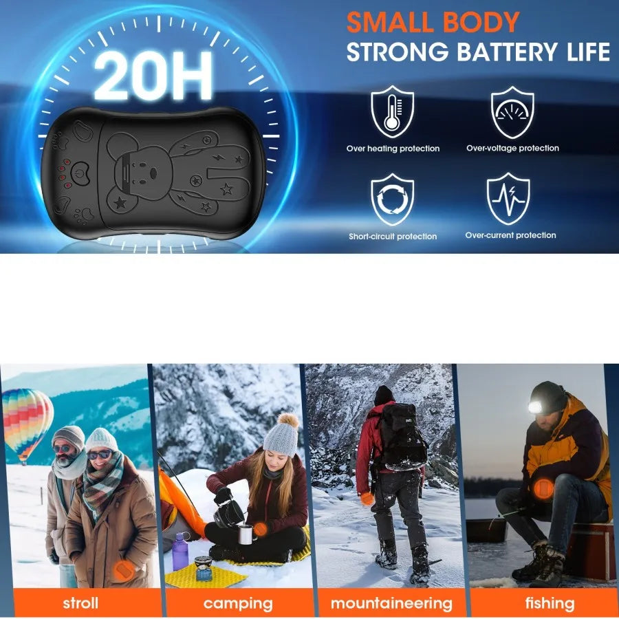Rechargeable hand warmers