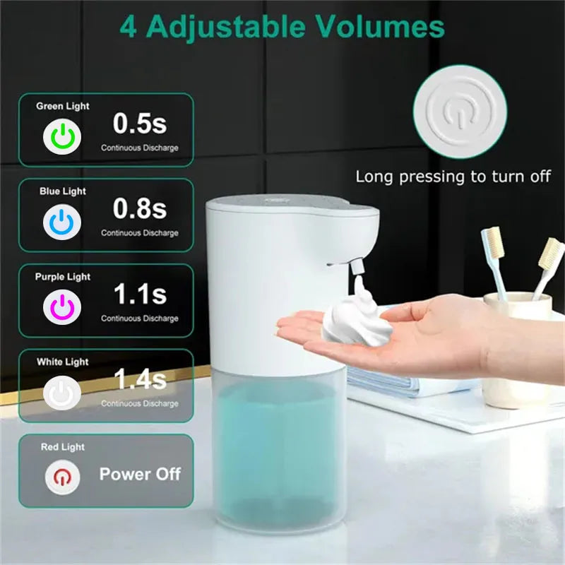 Touchless foam soap dispenser