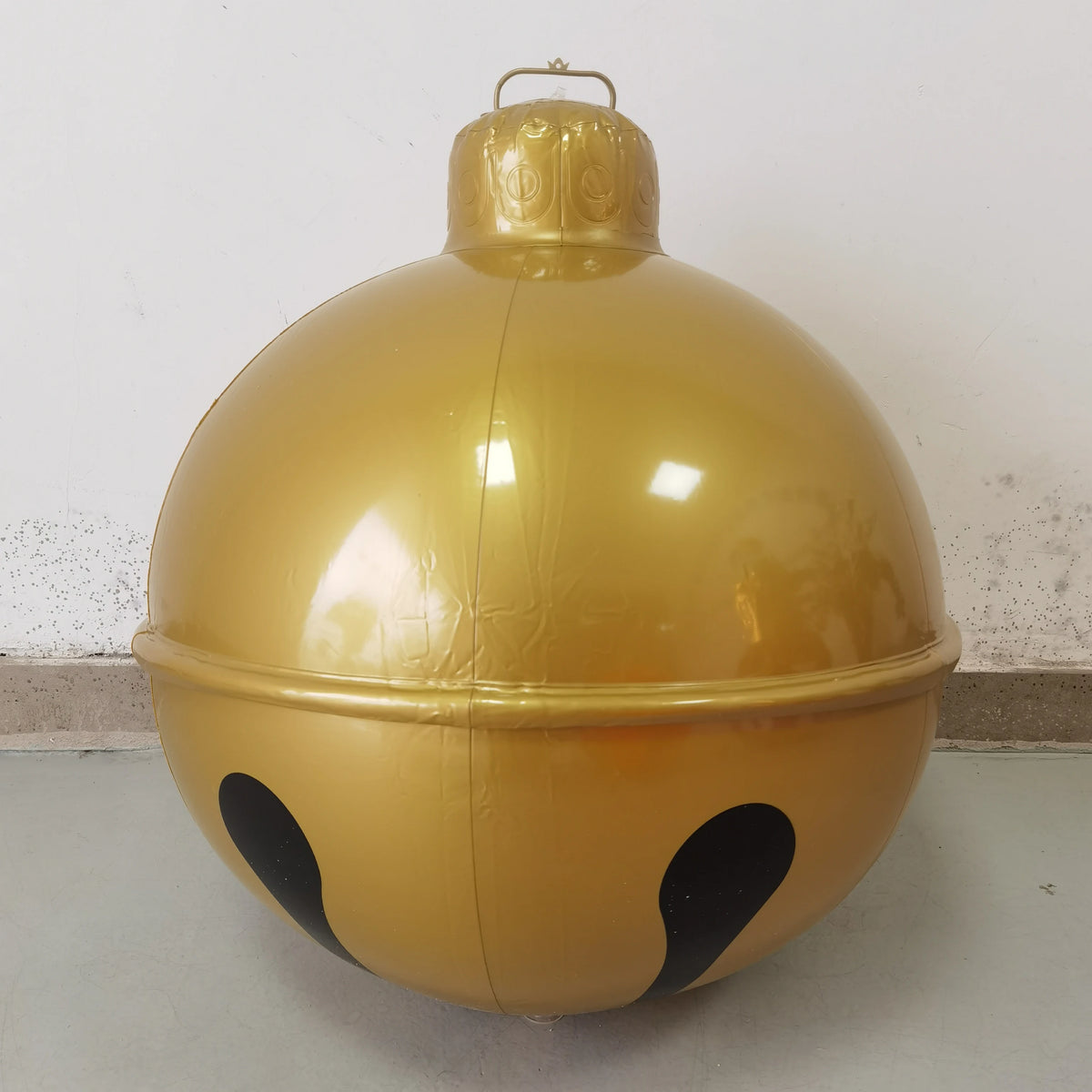 Giant inflatable Christmas ornament ball