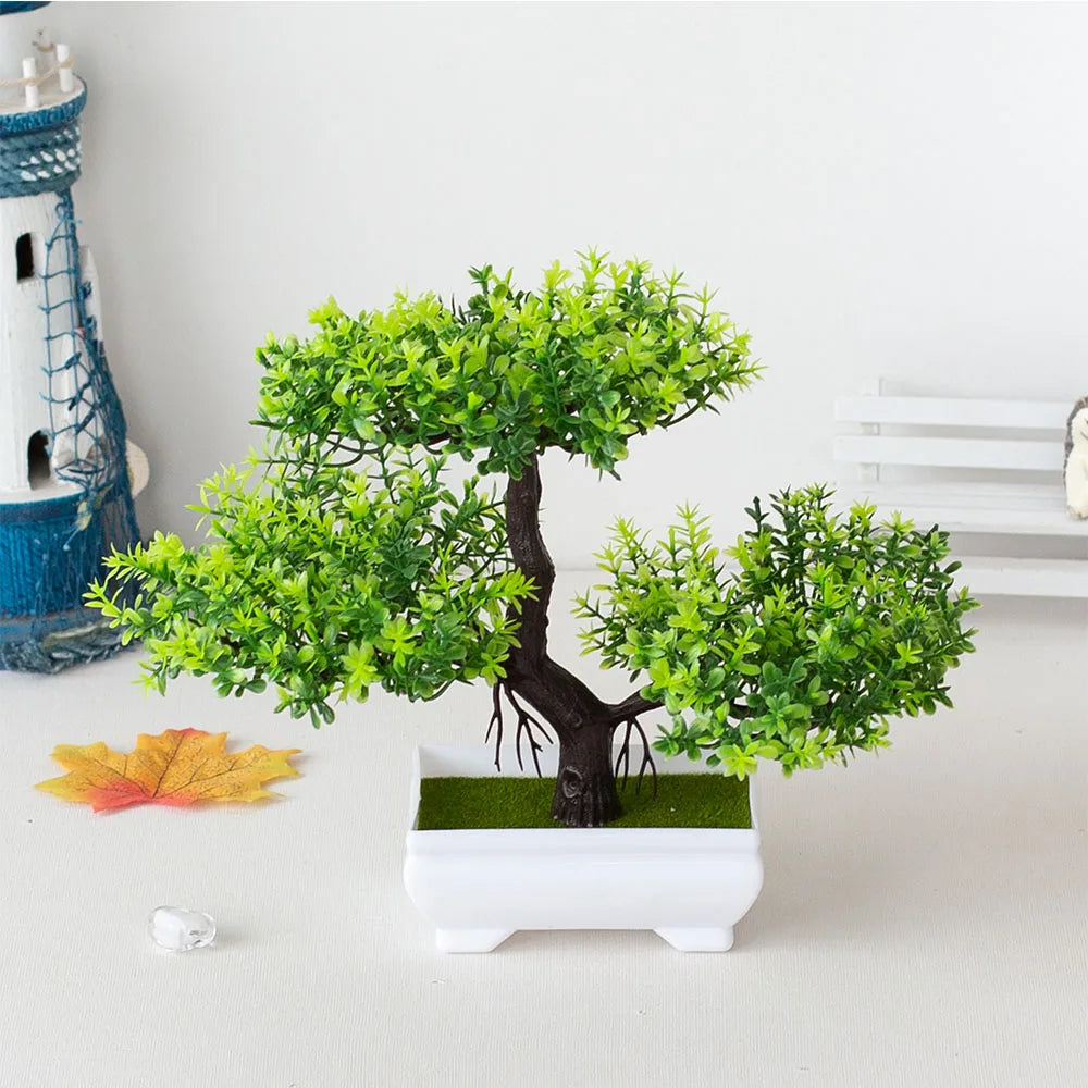 Mini Faux Bonsai in Pot