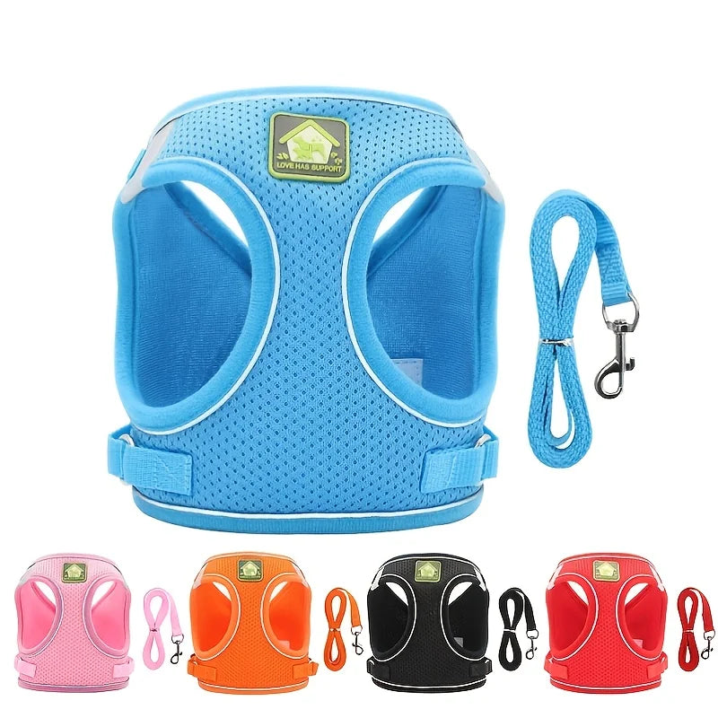 Reflective No-Pull Harness & Leash Set