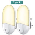 Plug in LED Night Light - Plug-And-Play Automatic Dusk to Dawn Photocell Sensor Night Lighting Lamp, Plug-In Wall Light