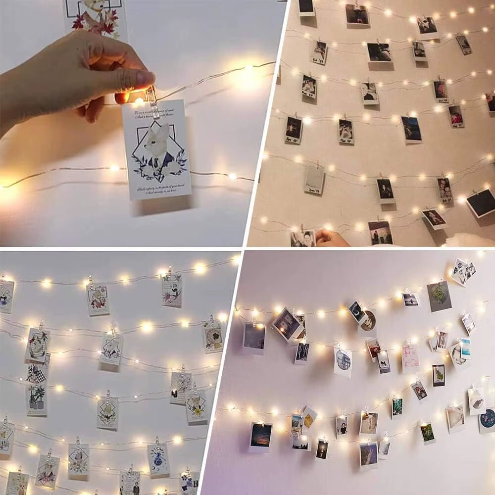 Photo Clip String Lights