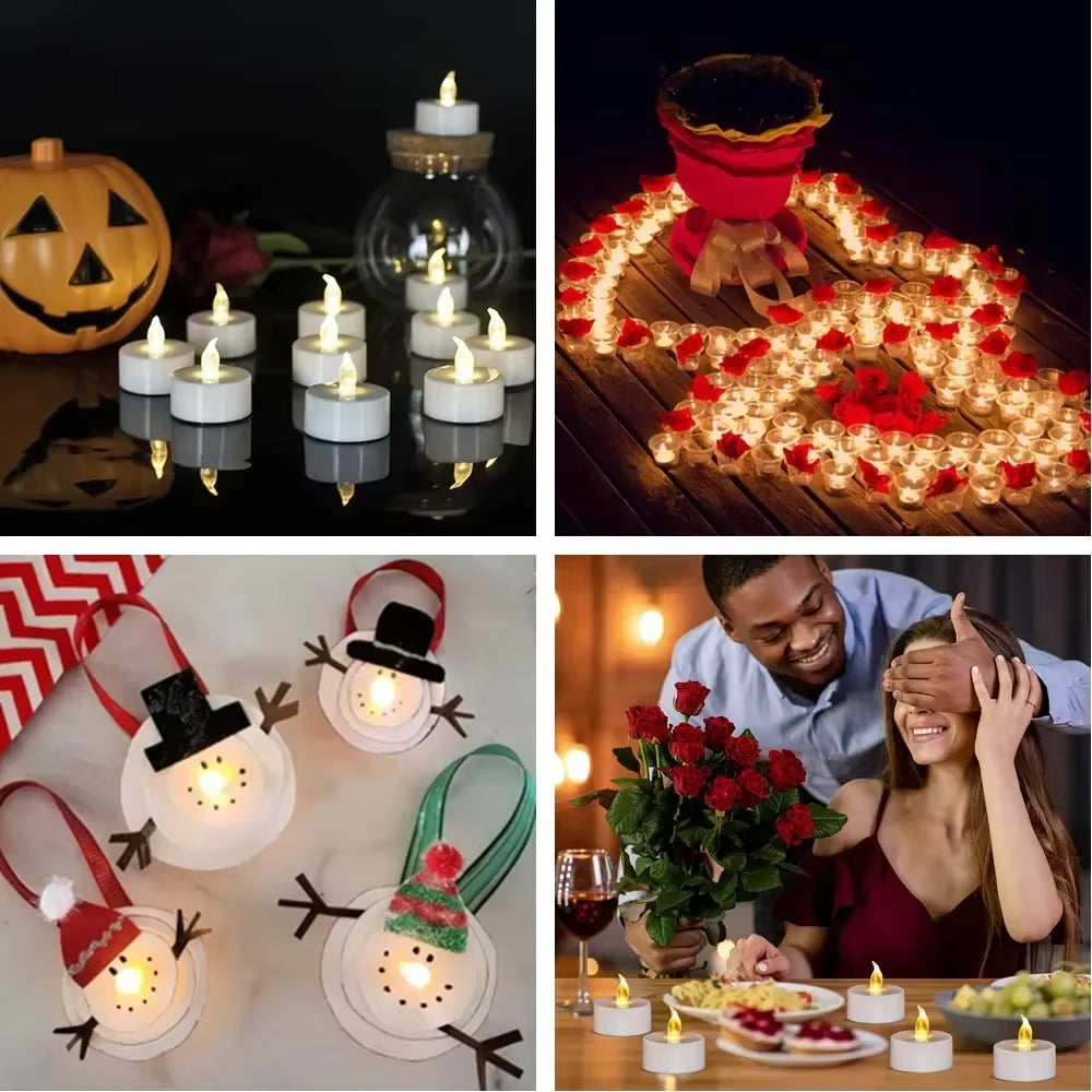 Flameless LED Tea Lights with Remote