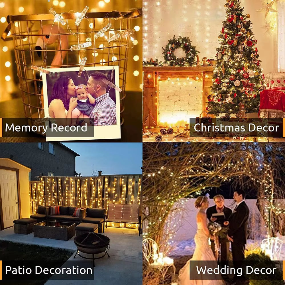 Photo Clip String Lights