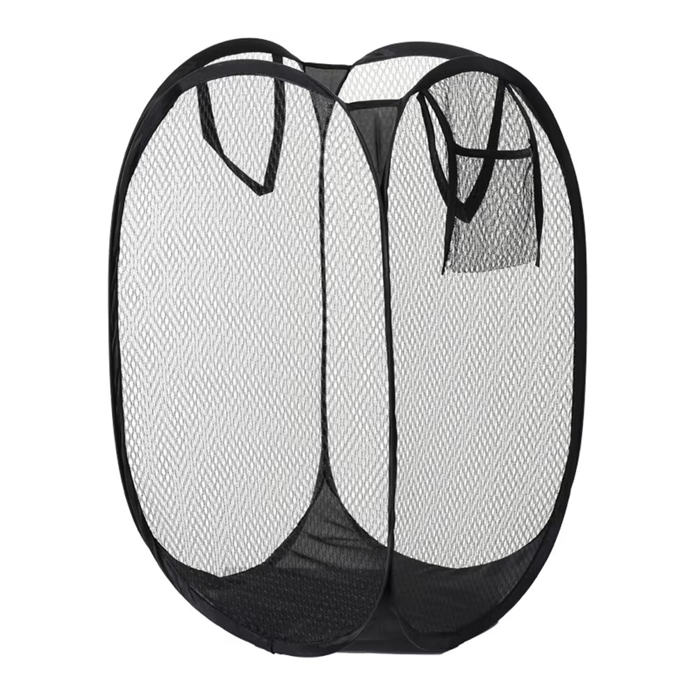 Laundry Basket Cotton Linen Foldable Laundry Hamper Waterproof Organizer Bucket Clothes Toys Large Capacity Home Storage Basket